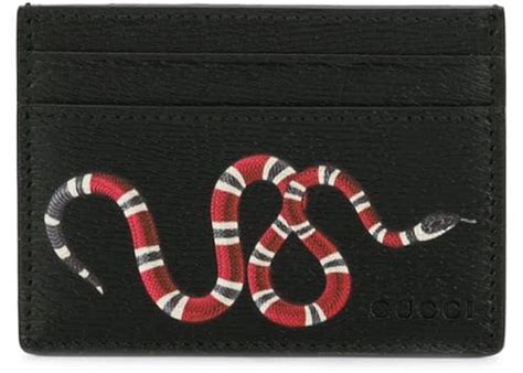 Gucci kingsnake credit card payment